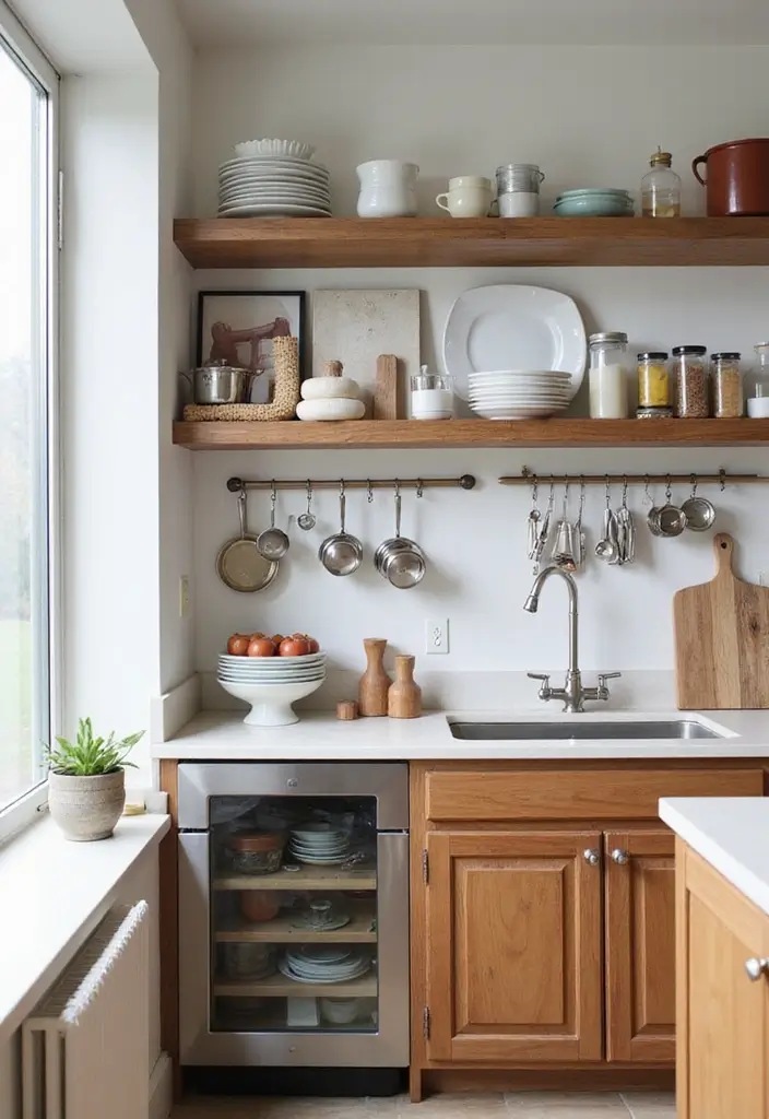 30+ Small Kitchen Ideas Modern Style That Feel Bigger and Brighter - 5. Clever Vertical Storage