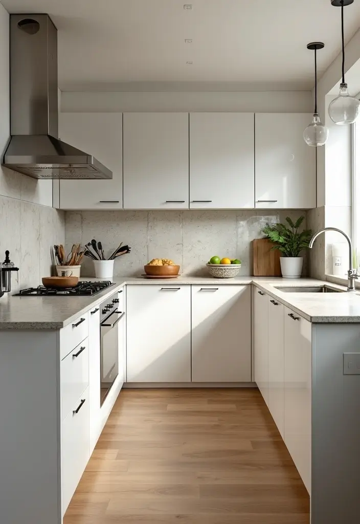 30+ Small Kitchen Ideas Modern Style That Feel Bigger and Brighter - 8. Reflective Surfaces