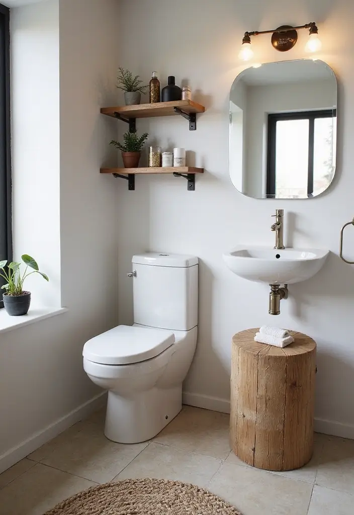 30+ Small Modern Bathroom Ideas That Look Spacious and Elegant 16 30+ Small Modern Bathroom Ideas That Look Spacious and Elegant - 16. Multi-Functional Furniture