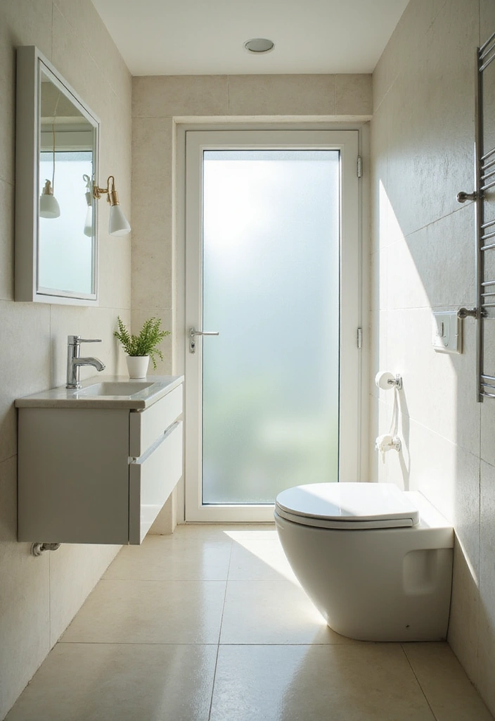 30+ Small Modern Bathroom Ideas That Look Spacious and Elegant 7 30+ Small Modern Bathroom Ideas That Look Spacious and Elegant - 7. Natural Light Utilization