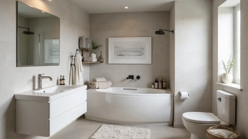 30+ Small Modern Bathroom Ideas That Look Spacious and Elegant