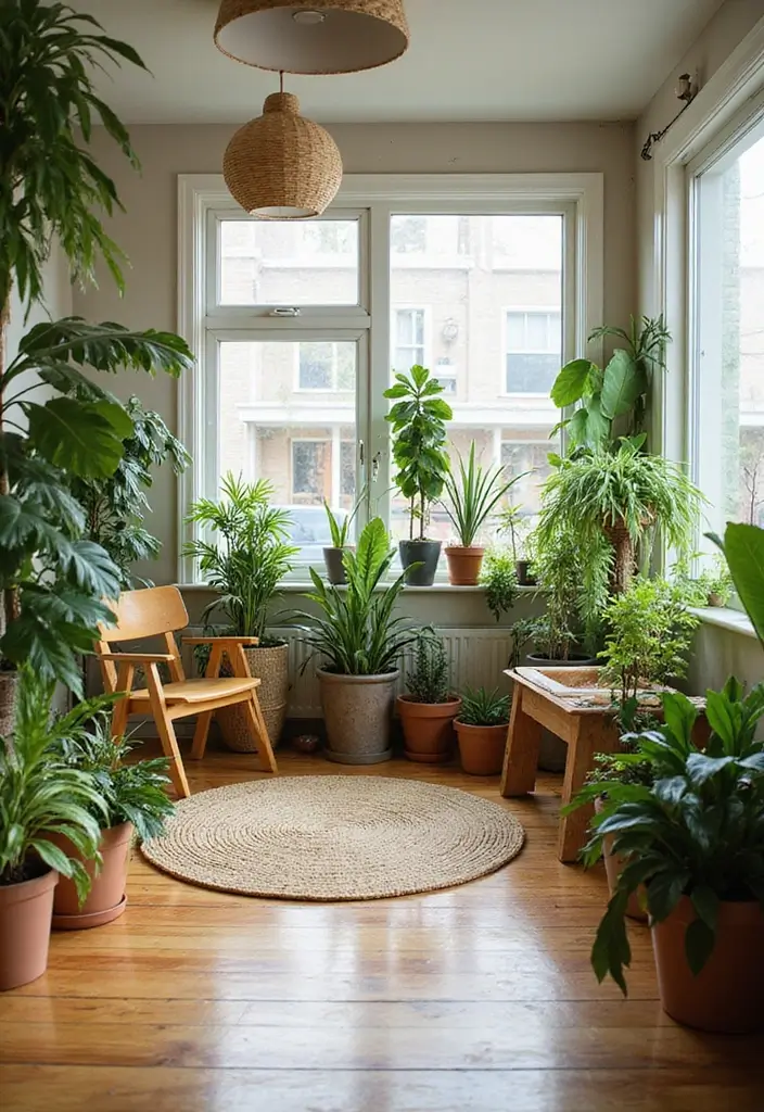 30+ Toca Boca Modern Mansion House Ideas Kids Will Love 13 30+ Toca Boca Modern Mansion House Ideas Kids Will Love - 13. Nature Wonders: Indoor Plant Playroom