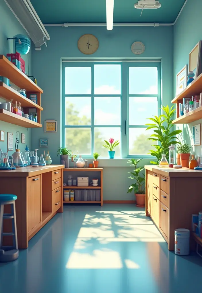 30+ Toca Boca Modern Mansion House Ideas Kids Will Love 14 30+ Toca Boca Modern Mansion House Ideas Kids Will Love - 14. Science Lab: Hands-On Learning Space