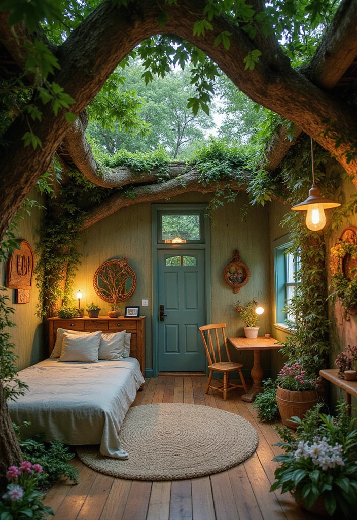 30+ Toca Boca Modern Mansion House Ideas Kids Will Love 18 30+ Toca Boca Modern Mansion House Ideas Kids Will Love - 18. Enchanted Forest: Fairy-Themed Room