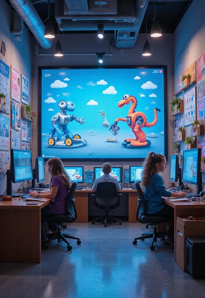 30+ Toca Boca Modern Mansion House Ideas Kids Will Love 29 30+ Toca Boca Modern Mansion House Ideas Kids Will Love - 29. Tech Lab: Coding for Kids