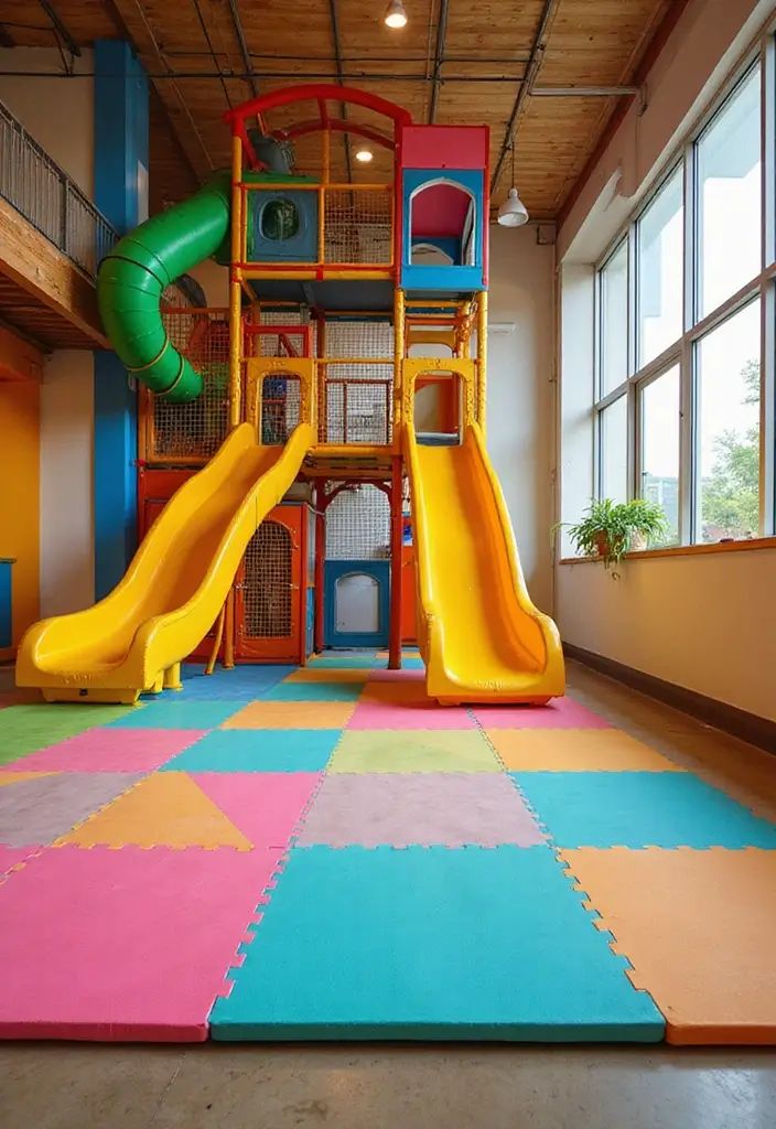 30+ Toca Boca Modern Mansion House Ideas Kids Will Love 4 30+ Toca Boca Modern Mansion House Ideas Kids Will Love - 4. Adventure Zone: Indoor Playground