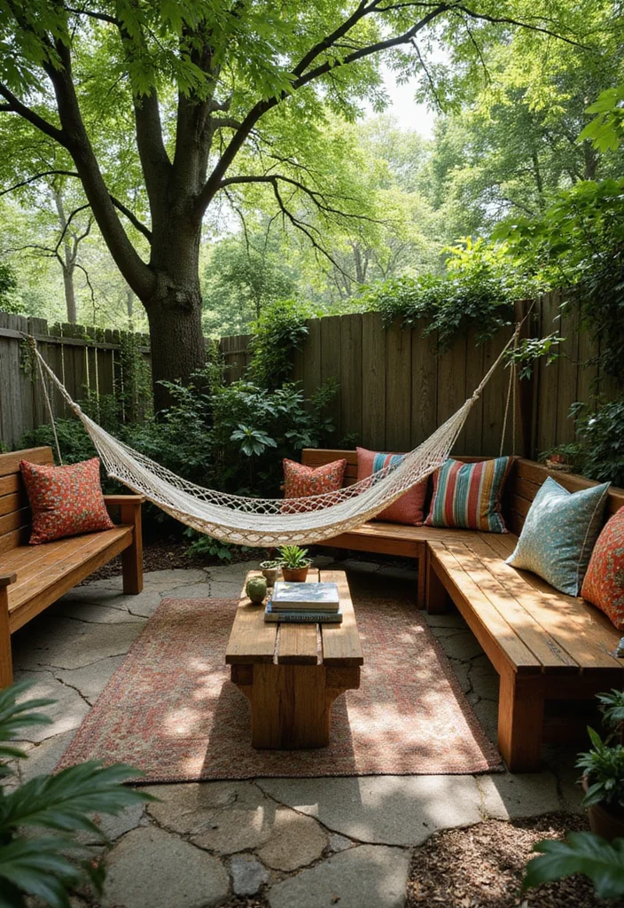 10 Backyard Focal Point Ideas to Anchor Outdoor Spaces 23 10 Backyard Focal Point Ideas to Anchor Outdoor Spaces - 3. Sustainable Seating Solutions