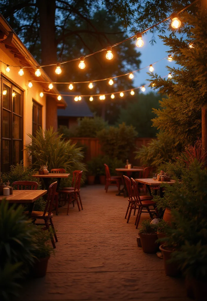 10 Backyard Focal Point Ideas to Anchor Outdoor Spaces 78 10 Backyard Focal Point Ideas to Anchor Outdoor Spaces - 8. Cozy Outdoor Lighting