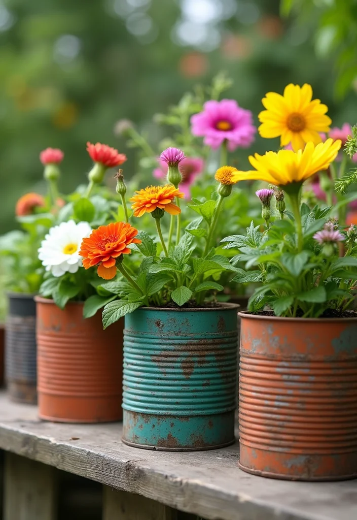 12 Backyard Decorating Ideas DIY for Budget Upgrades - 8. Eco-Friendly Plant Pots