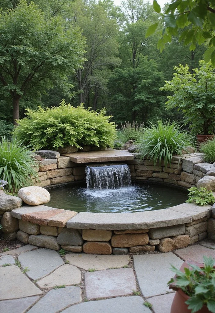 12 Backyard Extended Patio Ideas for Larger Gathering Space 67 12 Backyard Extended Patio Ideas for Larger Gathering Space - 7. Water Features for Tranquility
