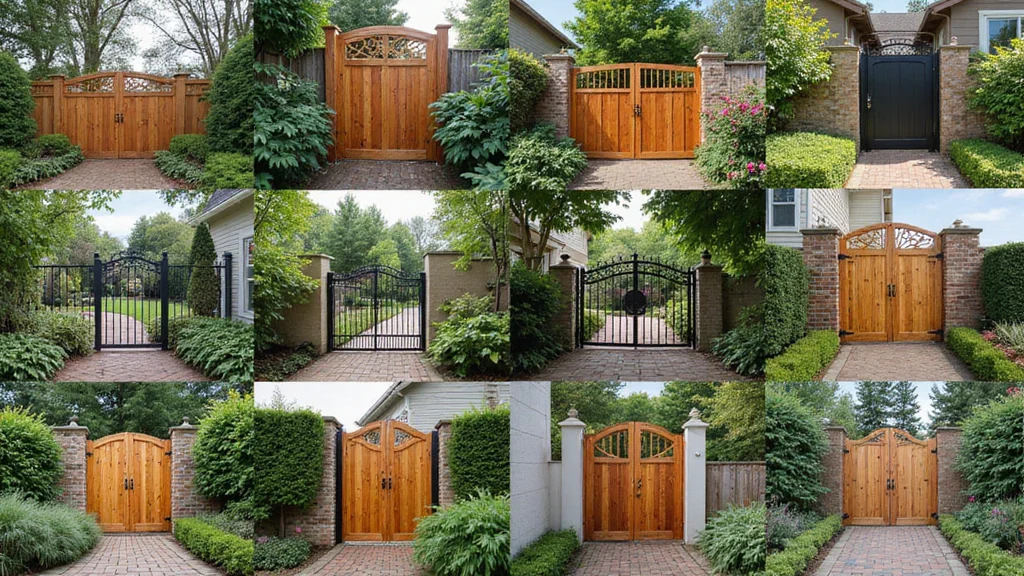 12 Backyard Fence Gate Ideas for Security and Style
