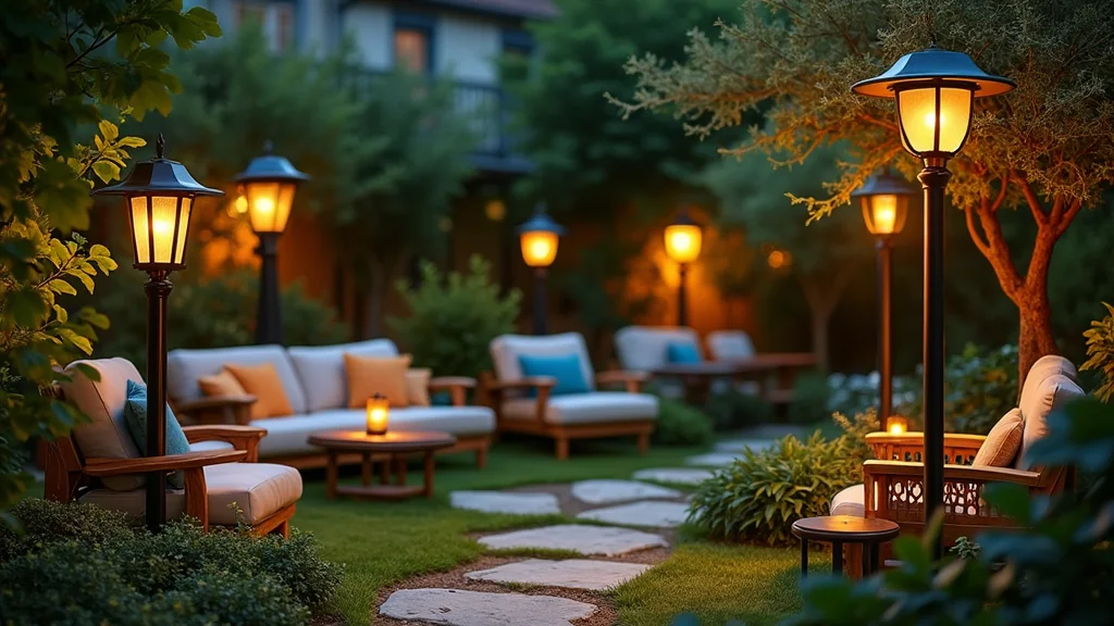12 Backyard Lamp Post Ideas for Cozy Evening Lighting