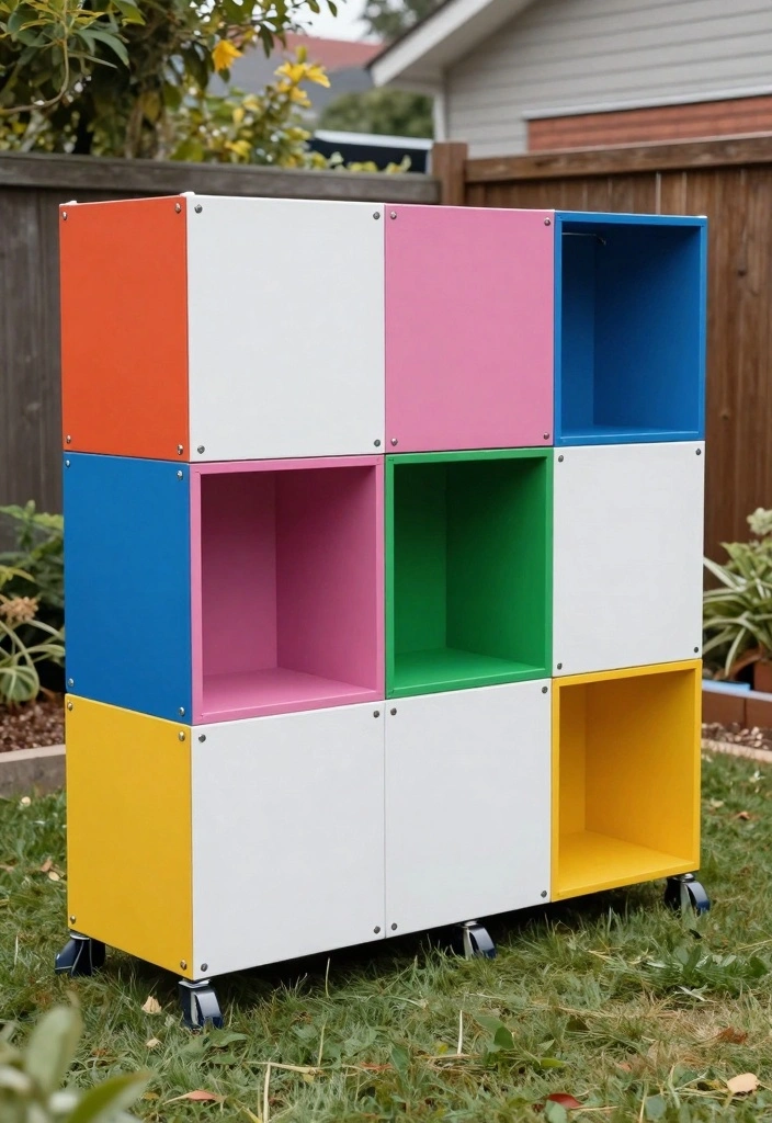 12 Backyard Parking Ideas for Organized Functional Layouts - 8. Customizable Modular Parking System