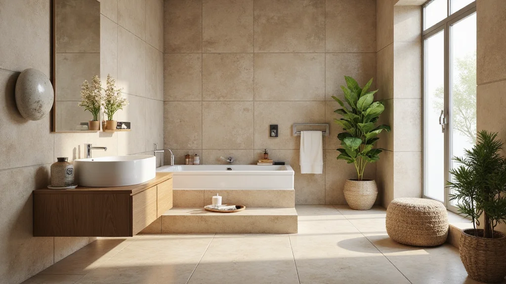 12 Beige Bathroom Tile Ideas for Soft Neutral Style