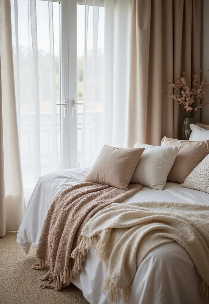 12 Feminine Bedroom Ideas with Soft Elegant Details - 4. Feminine Accessories