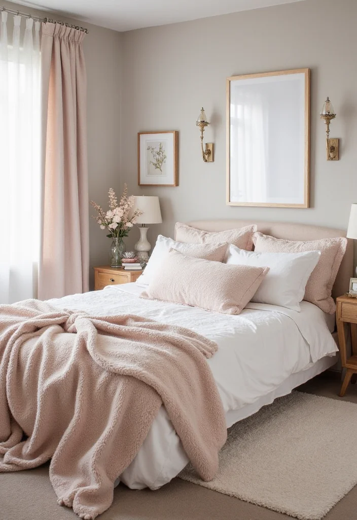 12 Girly Bedroom Ideas That Feel Fresh, Stylish, and Fun 1 12 Girly Bedroom Ideas That Feel Fresh, Stylish, and Fun - 1. Pastel Dreamland