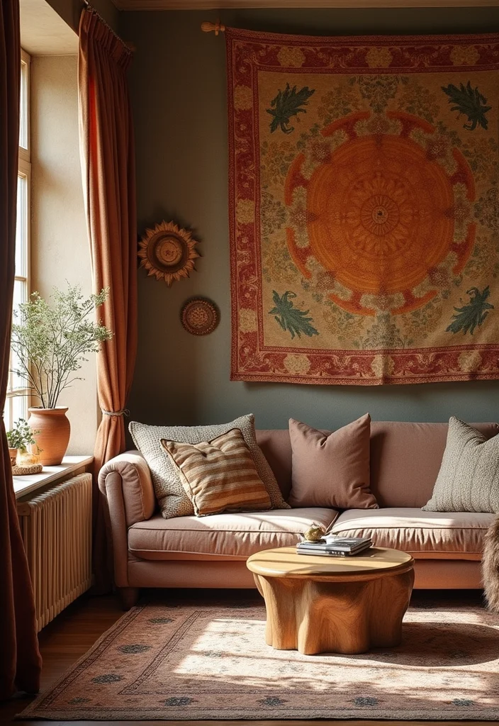 12 Girly Bedroom Ideas That Feel Fresh, Stylish, and Fun 78 12 Girly Bedroom Ideas That Feel Fresh, Stylish, and Fun - 8. Textured Tapestries