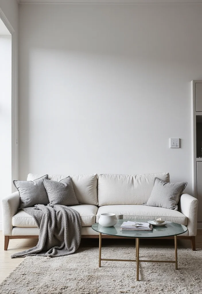 12 Grey Black and White Living Room Ideas for Sleek Contrast 1 12 Grey Black and White Living Room Ideas for Sleek Contrast - 1. Monochrome Minimalism