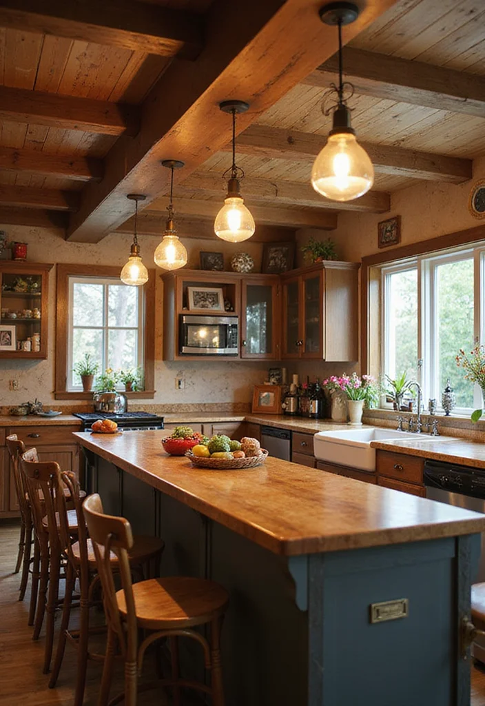 12 Kitchen Bar Counter Ideas for Casual Eating and Entertaining 122 12 Kitchen Bar Counter Ideas for Casual Eating and Entertaining - 12. Personal Touches