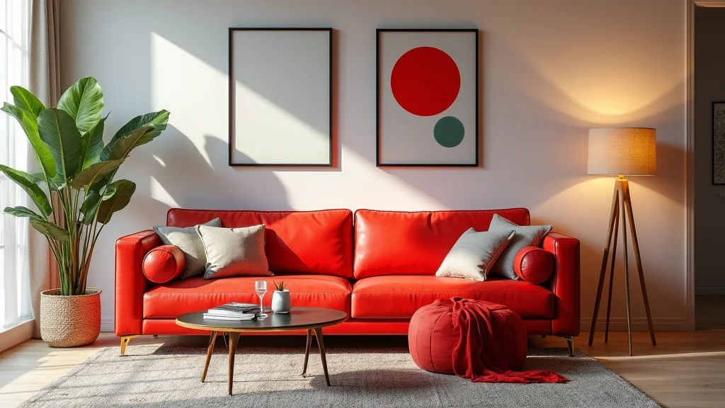 12 Red Couch Living Room Ideas with Modern Vibrant Style