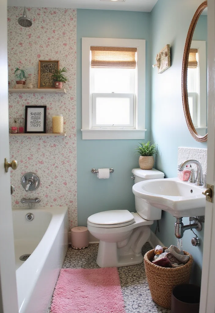 12 Small Blue Bathroom Ideas to Brighten and Open Your Space 111 12 Small Blue Bathroom Ideas to Brighten and Open Your Space - 11. Customizable Features