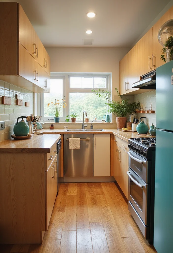 12 Small Kitchen Flooring Ideas for Smart Space Upgrades 1 12 Small Kitchen Flooring Ideas for Smart Space Upgrades 1. Bamboo Flooring Natures Touch