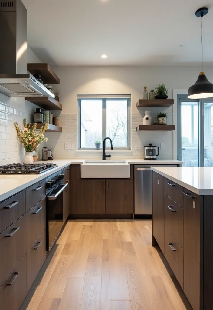 12 Small Kitchen Flooring Ideas for Smart Space Upgrades 45 12 Small Kitchen Flooring Ideas for Smart Space Upgrades 5. Vinyl Plank Versatile and Water resistant