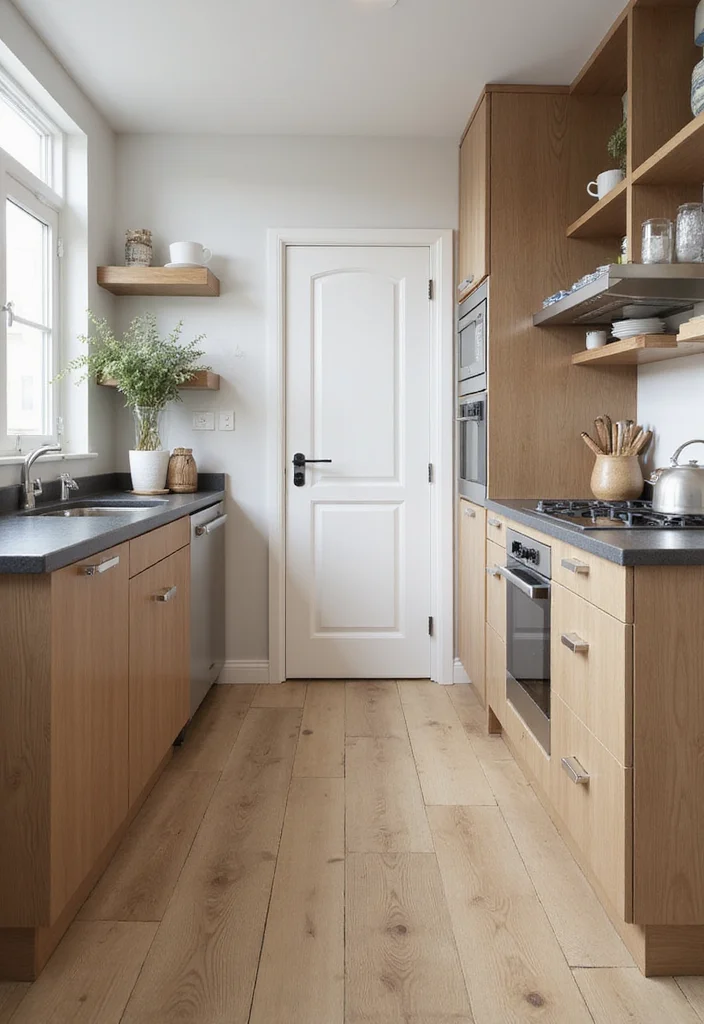 12 Small Kitchen Flooring Ideas for Smart Space Upgrades 89 12 Small Kitchen Flooring Ideas for Smart Space Upgrades 9. Laminate Affordable Aesthetic