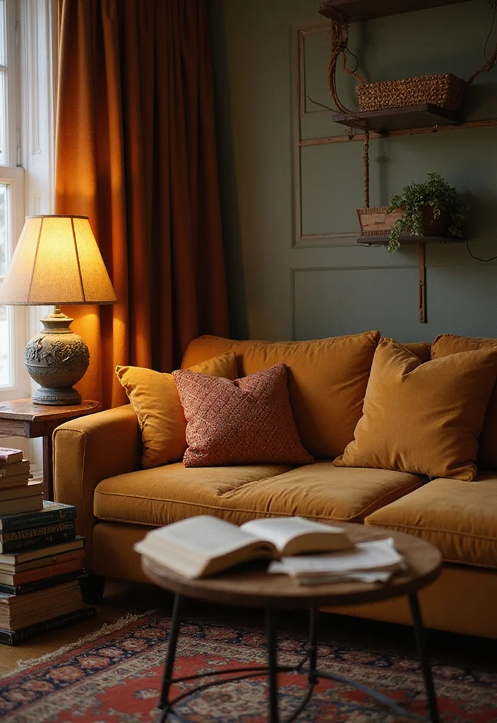 12 Tan Sofa Living Room Ideas for Warm Neutral Style - 8. Cozy Reading Nook