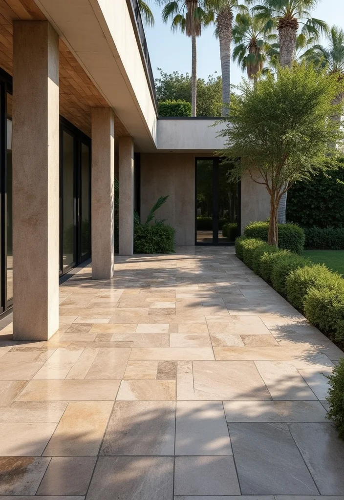 14 Backyard Patio Tile Ideas for Durable Stylish Flooring 56 14 Backyard Patio Tile Ideas for Durable Stylish Flooring - 6. Porcelain Tiles