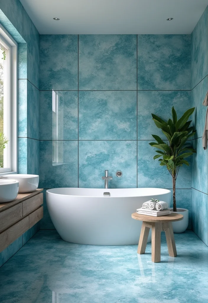 14 Blue Bathroom Tile Ideas That Add Fresh Color and Texture 155 14 Blue Bathroom Tile Ideas That Add Fresh Color and Texture - Conclusion