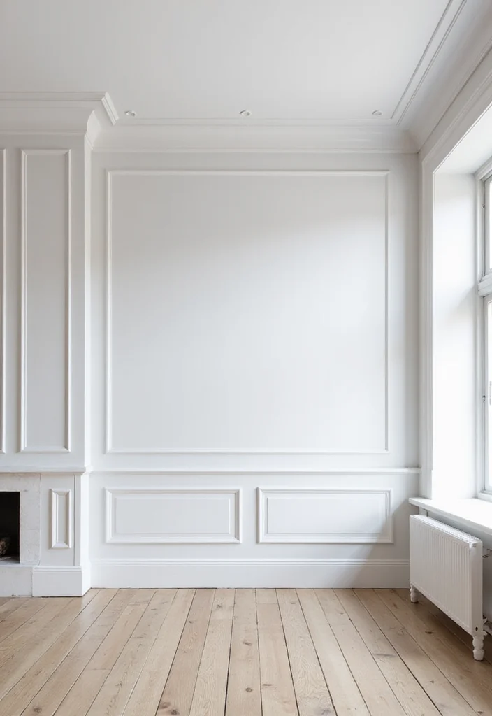 14 Crown Molding Ideas for Living Rooms with Subtle Elegance 56 14 Crown Molding Ideas for Living Rooms with Subtle Elegance - 6. Minimalist Crown Molding in White