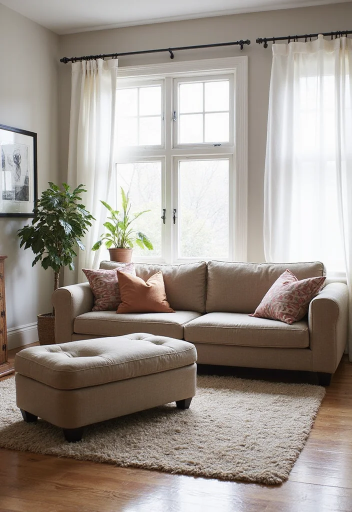 14 Eclectic Living Room Ideas for Character and Creativity - 12. Multi-functional Spaces: Flexibility is Key