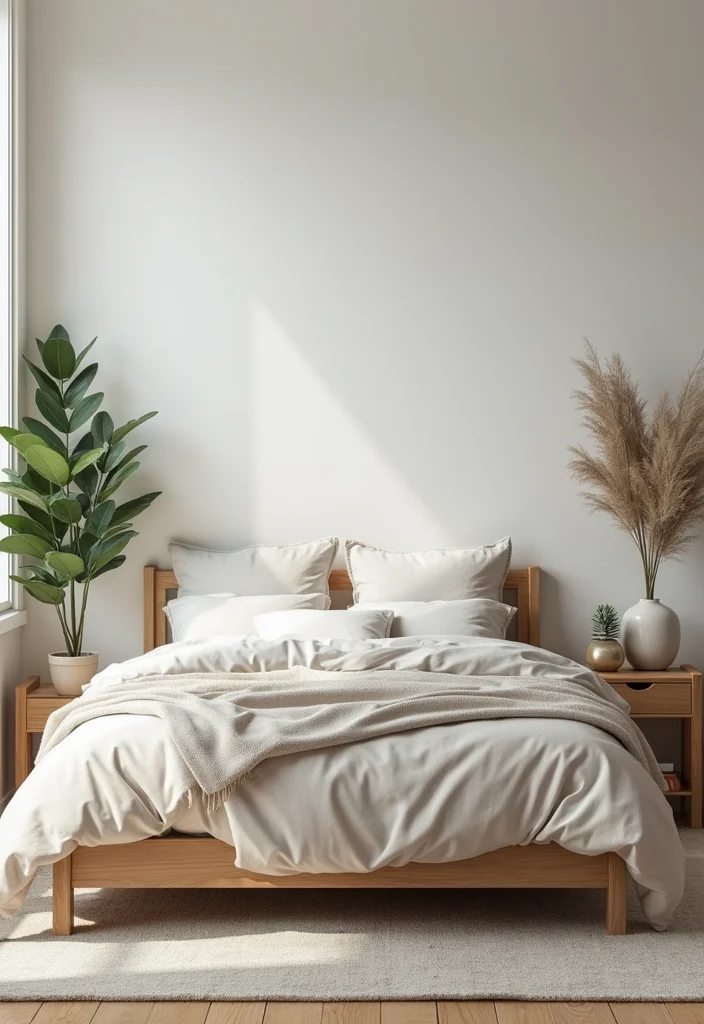 14 King Bedroom Ideas for Spacious Comfortable Layouts 1. Sleek Scandinavian Style