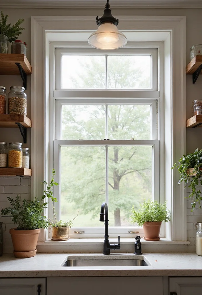 14 Kitchen Window Decor Ideas to Elevate Natural Light 122 14 Kitchen Window Decor Ideas to Elevate Natural Light 12. Chic Storage Solutions
