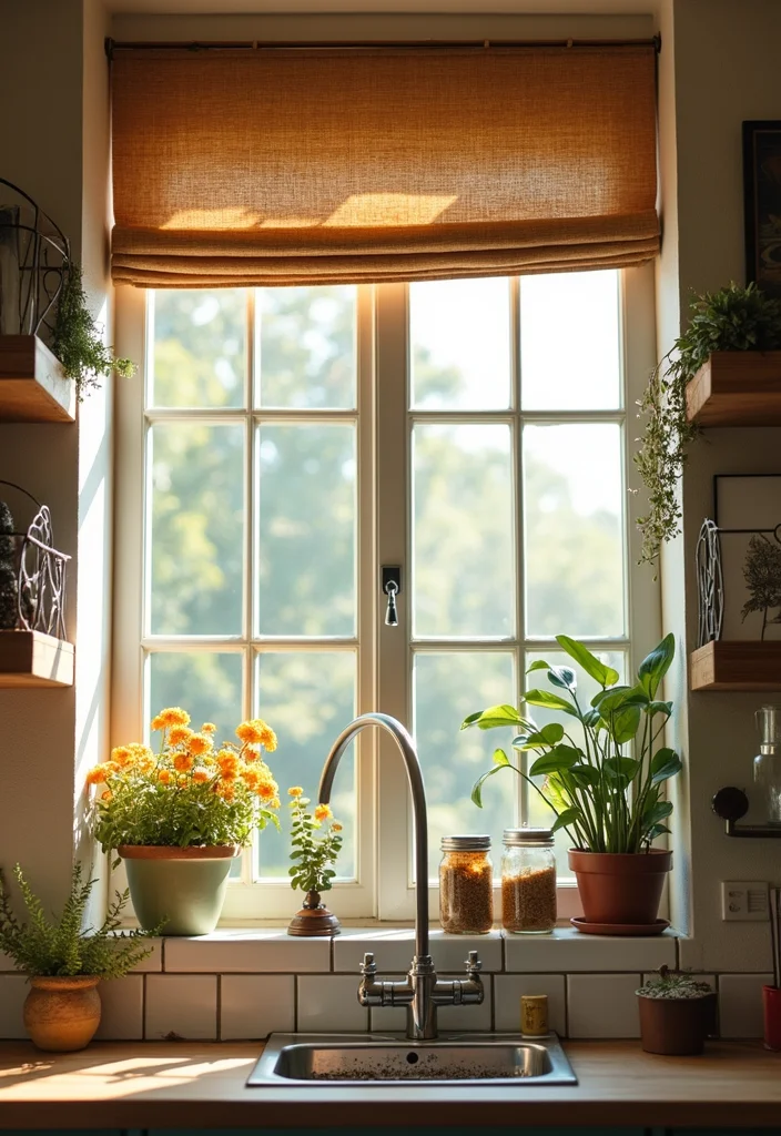 14 Kitchen Window Decor Ideas to Elevate Natural Light 144 14 Kitchen Window Decor Ideas to Elevate Natural Light 14. Themed Decor Elements