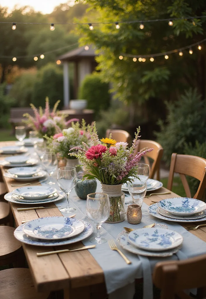 14 Summer Kitchen Ideas for Breezy Outdoor Cooking 56 14 Summer Kitchen Ideas for Breezy Outdoor Cooking 6. Stylish Dining Setup