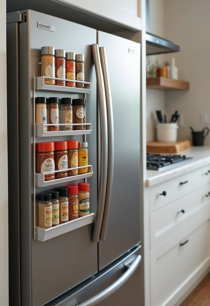 15 Best Kitchen Ideas for Practical Everyday Living 12 15 Best Kitchen Ideas for Practical Everyday Living 2. Magnetic Spice Rack