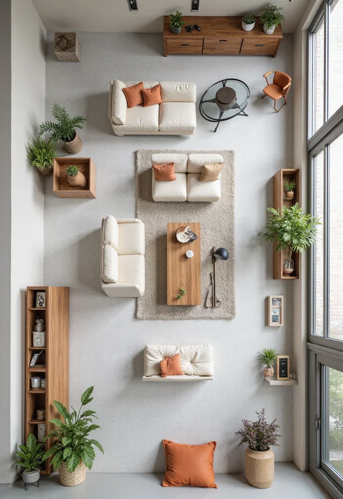 15 Home Decor Ideas for a Modern Living Room Refresh - 13. Flexible Layouts for Comfort