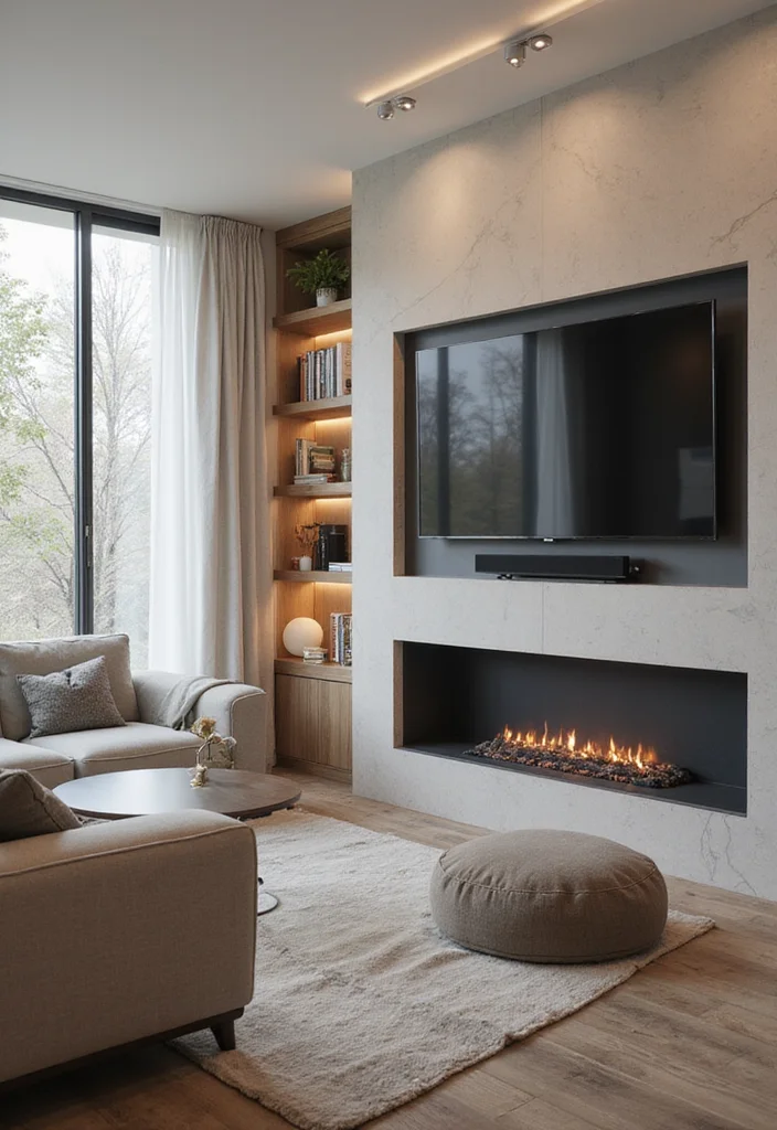 15 Home Decor Ideas for a Modern Living Room Refresh - 15. Embracing Technology Mindfully