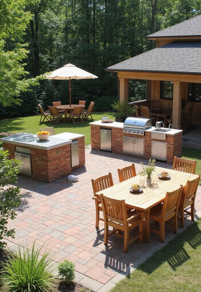 16 Pool and Outdoor Kitchen Ideas for Relaxed Backyard Living - 10. Modular Outdoor Solutions