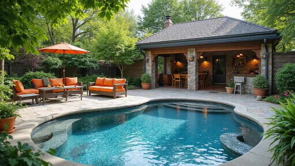 16 Pool and Outdoor Kitchen Ideas for Relaxed Backyard Living