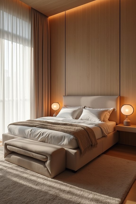 Decorate Your Bedroom: A Complete Design Guide 4 bed size nightstands seating choice