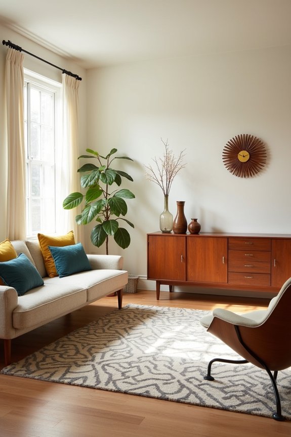 How to Decorate Your Space in Mid-Century Modern Style 13 budget mid century on a budget thrift etsy reupholster