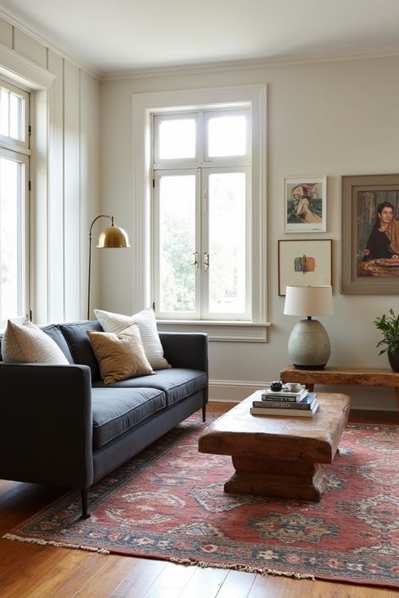 How to Mix Modern and Traditional Decor in Your Home 3 design bridges glue eclectic rooms together