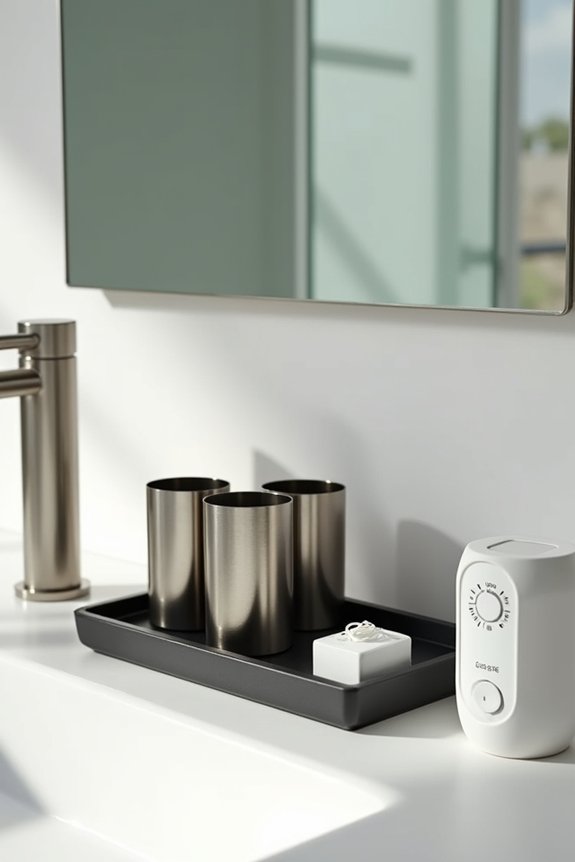 10 Essential Bathroom Accessory Placements for Maximum Function 3 gedy square holder countertop organizing