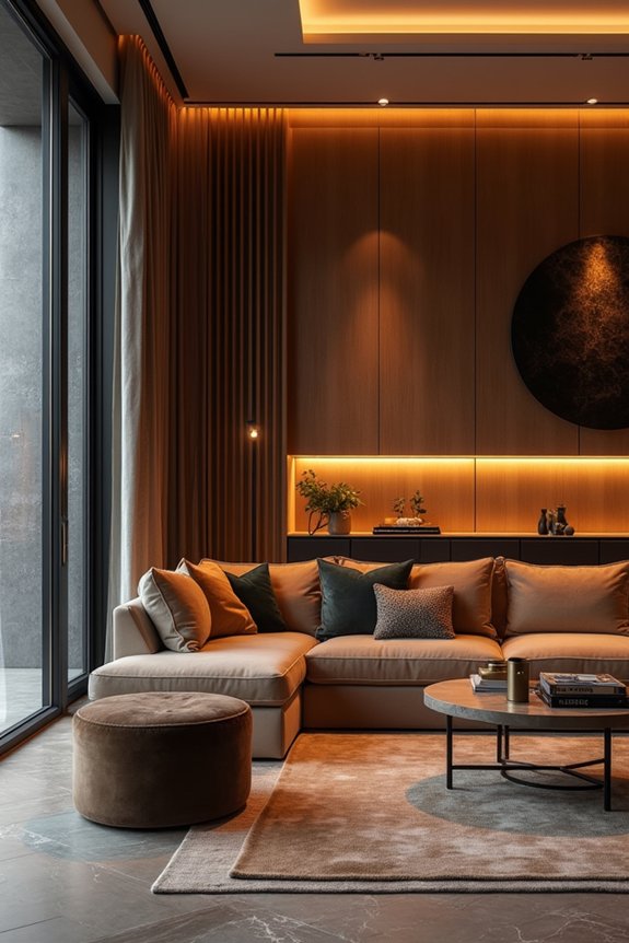 layered lighting creates atmospheric rooms