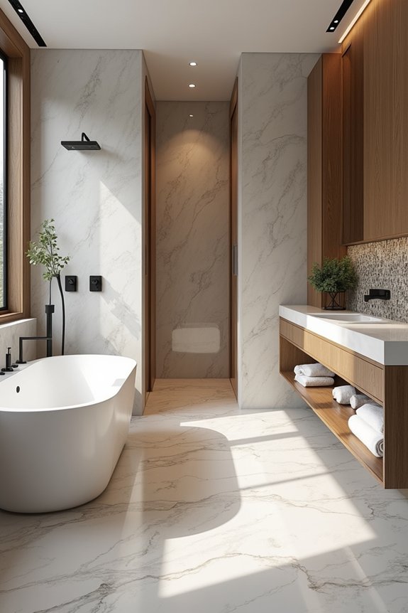 7 Luxury Bathroom Design Principles That Transform Spaces 6 luxurious bathroom functional flow