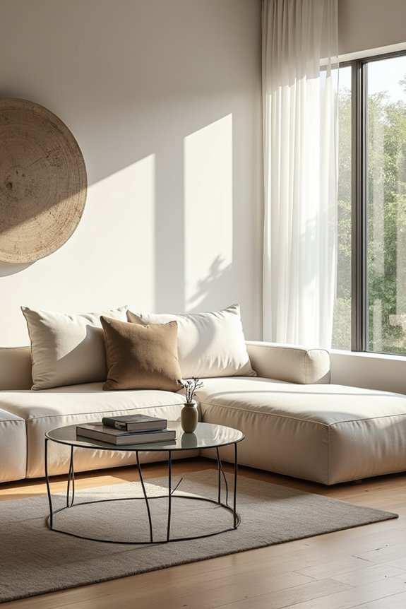 What Makes Modern Decor? 6 minimal decor cohesive finishes streamlined lighting