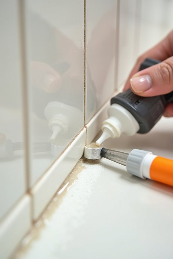 patience protects fresh caulk curing